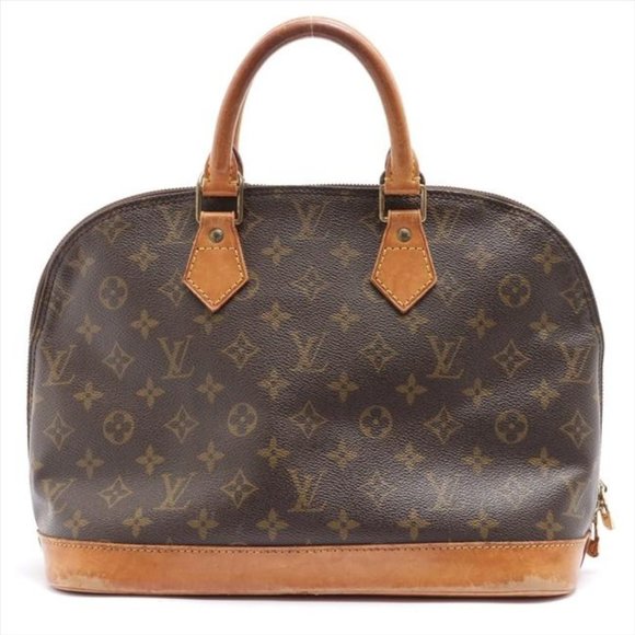 Louis Vuitton Alma Pm Brown Monogram Canvas Tote - Picture 4 of 10
